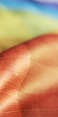 メコンブルー　風合い